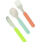 Bebe Confort - Couverts en métal - Under the Rainbow (18M +)