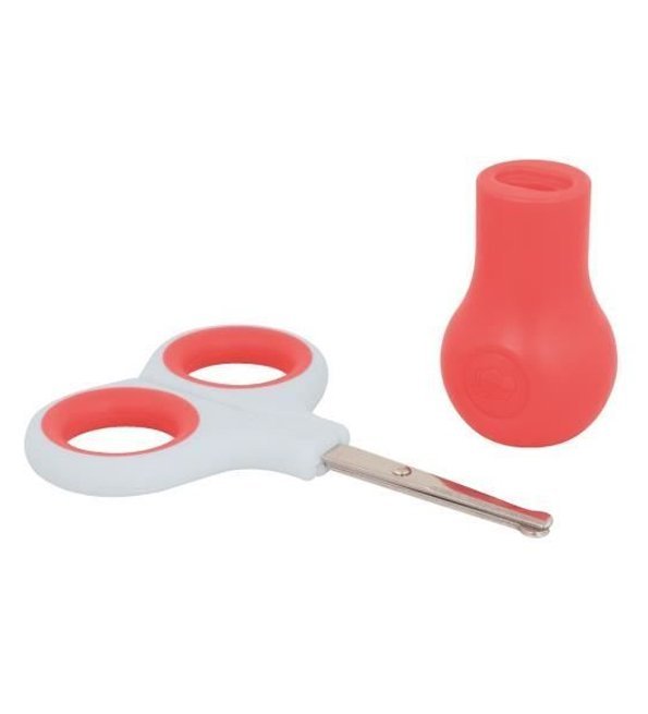 3220660281411 Bebe Confort - Ciseaux avec bouts arrondis - Rouge et blanc (1M +) – Image 1