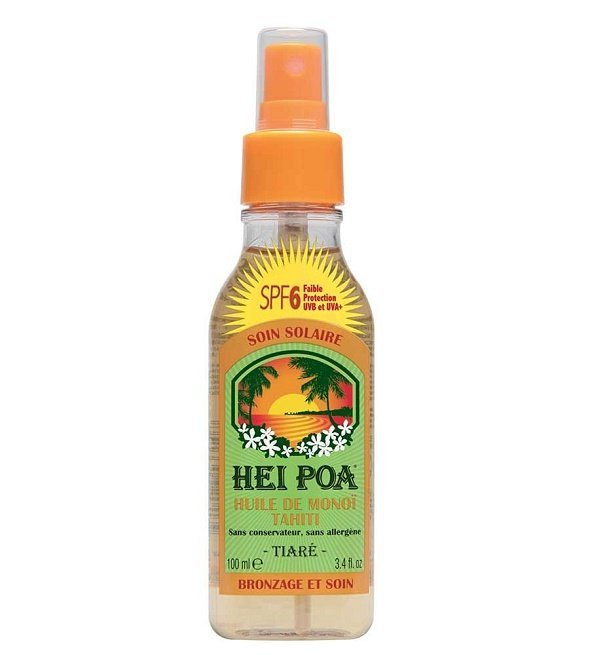 3394026533107 Hei Poa Huile De Monoi Tahiti Parfum Tiare Spf6 100ml – Image 1