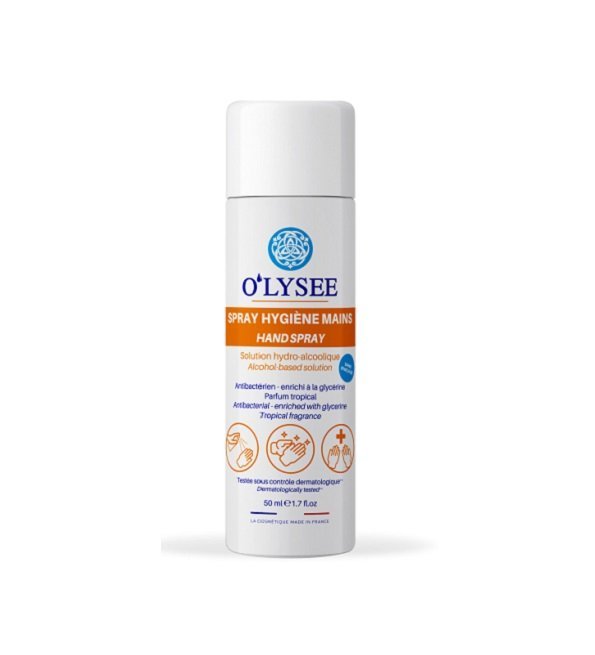 3520710009409 O'LYSEE Solution hydro-alcoolique pour l’antisepsie des mains 50ml – Image 1
