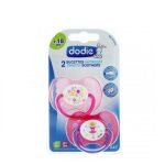 Dodie 2 Sucette Anatomique A47 +18m Duo Fille Fleurs/Danseuse
