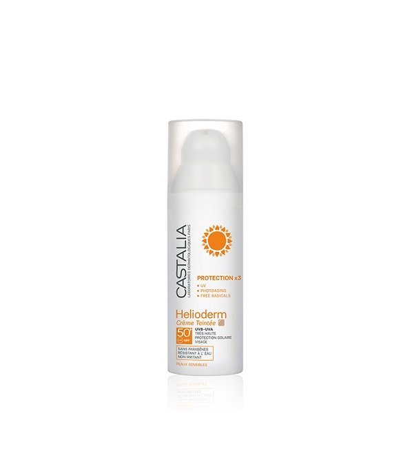 5201048295433 CASTALIA Helioderm Crème Teintée SPF 50+ – Image 1