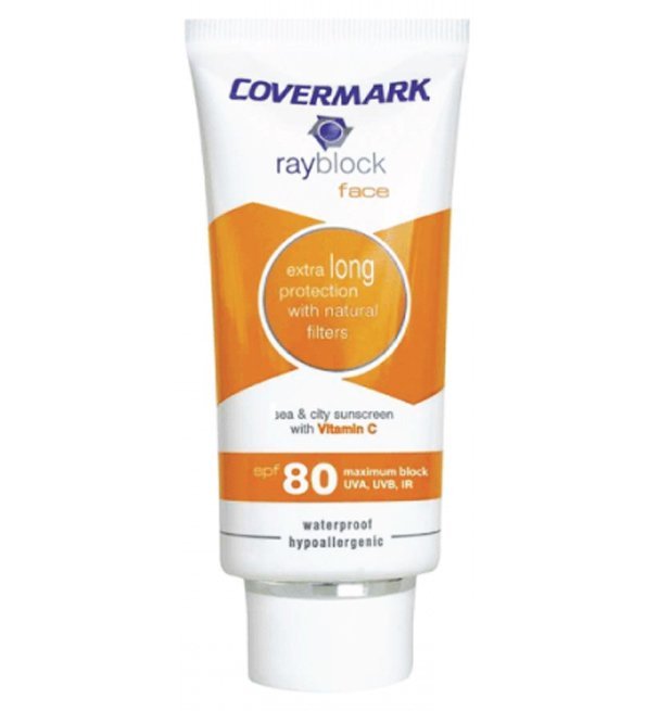 5201580141236 Covermark - Rayblock Face Brown SPF80 - 50 ml – Image 1