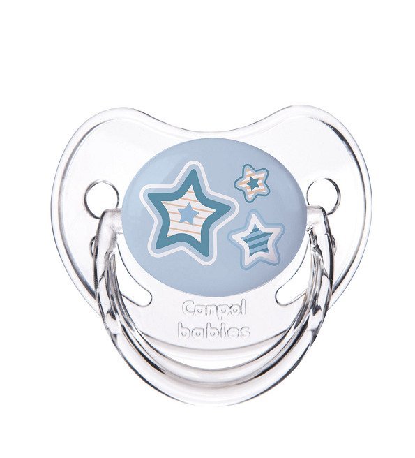 5901691813830 Canpol Babies Sucette Ortho 0-6m Ref 22/565 Bleu – Image 1