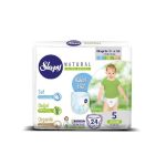 Sleepy Natural 5, Pants Junior 11-18kg/24pcs