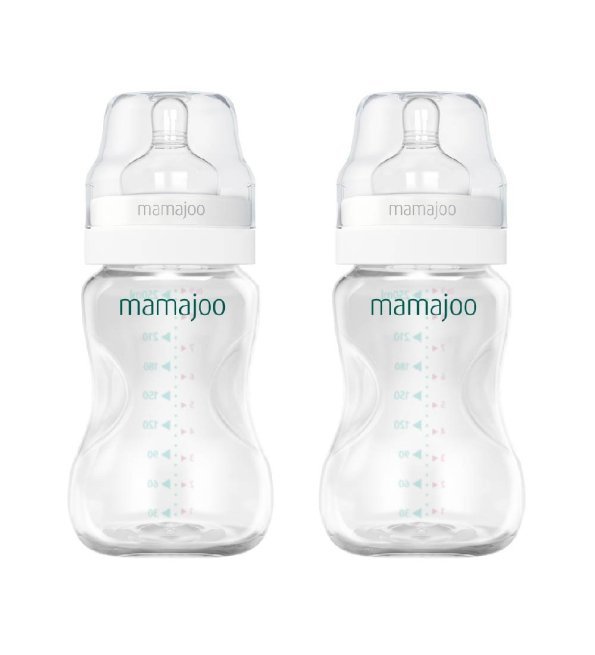 8697767121646 Mamajoo 2 Biberon Silver 250ml – Image 1