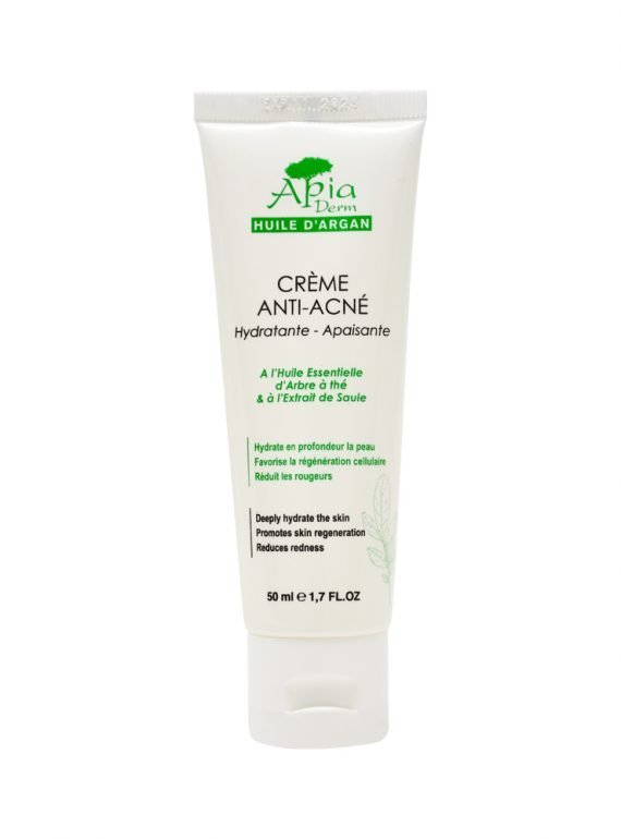 Apia-creme-hydratant-anti-acne Apia Derm crème Anti-Acne 50ml – Image 1