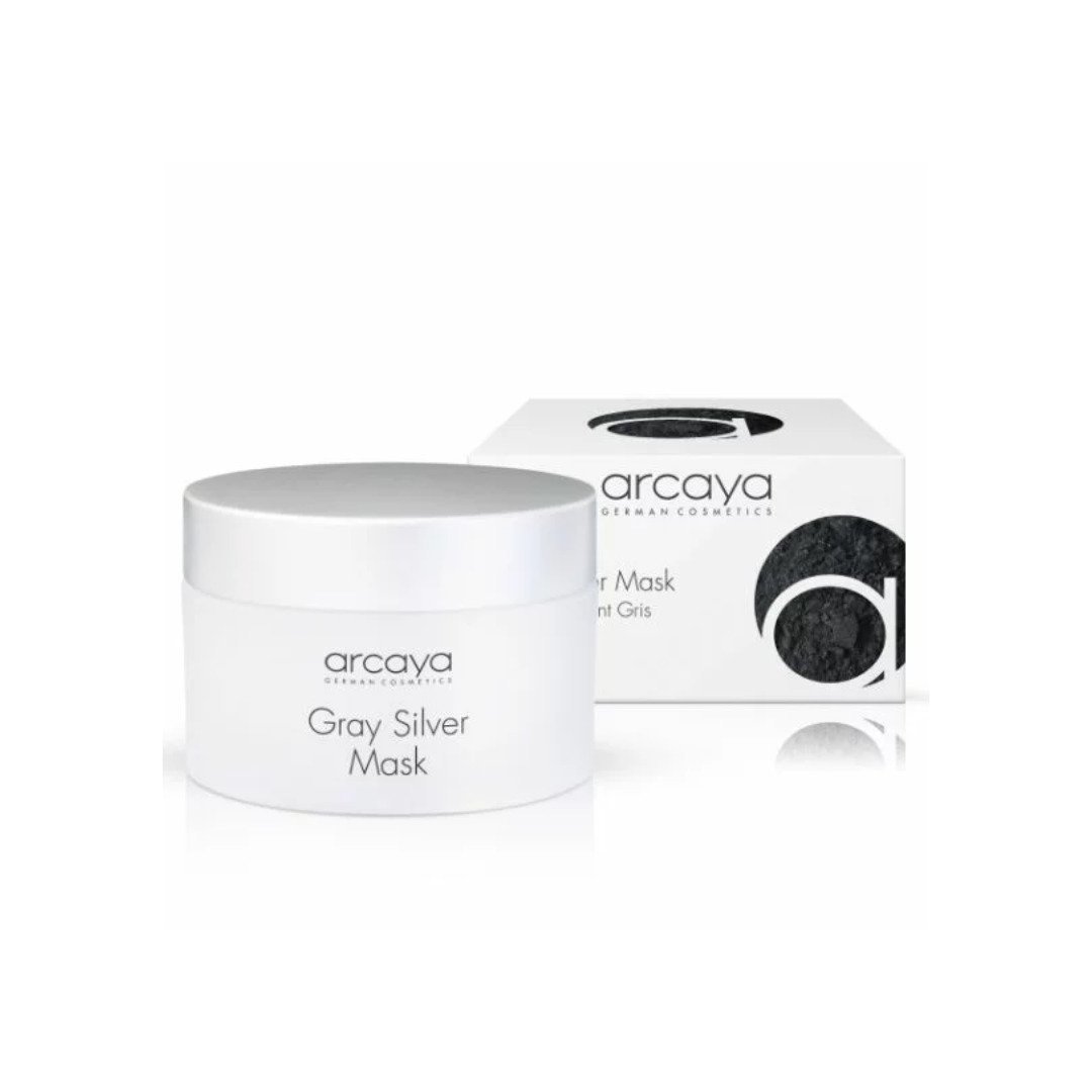Arcaya-gray-silver-mask-pot-100ml Arcaya Gray Silver Mask 100ml – Image 1