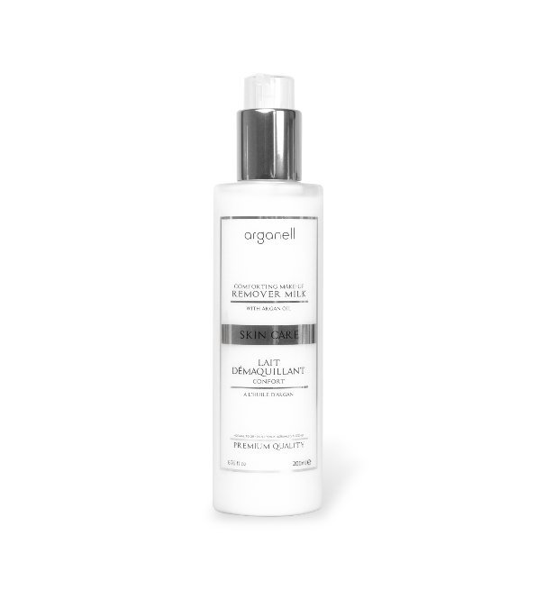 Arganell-Lait-demaqillant-confort-a-lhuile-dargan-200ml Arganell Lait Démaquillant À L'huile D'argan – Image 1