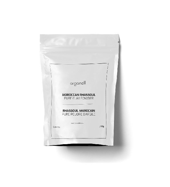 Arganell-rhassoul-poudre-clay-200g Arganell Ghassoul Poudre 200g – Image 1