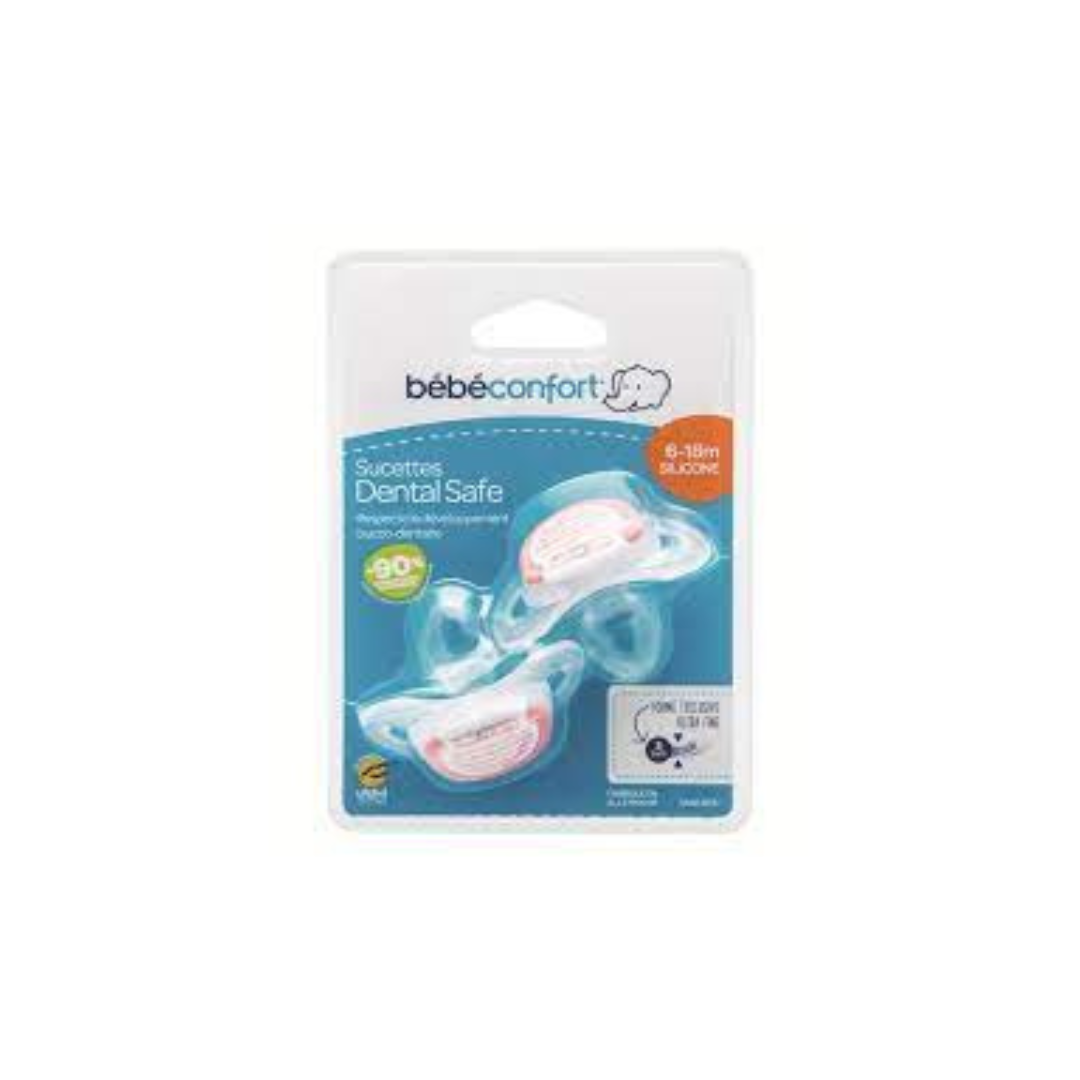 BB-Conf-2-Suc-Dental-Safe-6-18m-Little-Valleys-1 Bebe Confort 2 Sucettes Dental Safe 6-18m Little Valleys – Image 1