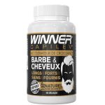 WINNER BARBE & CHEVEUX 60 Gélules