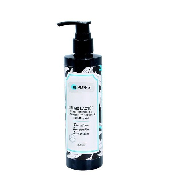 Biomask.s-Creme-Lactee-Sans-rincage-200ml-beautymall-parapharmacie Biomask.s Creme Lactee Sans rincage 200ml – Image 1