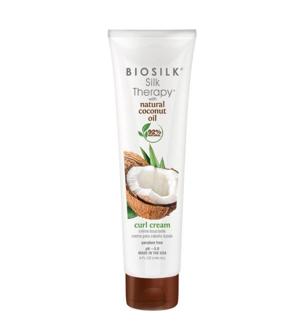 Biosilk-silk-therapy-creme-bouclante-148ml Biosilk Silk Therapy Creme Bouclante 148ml – Image 1