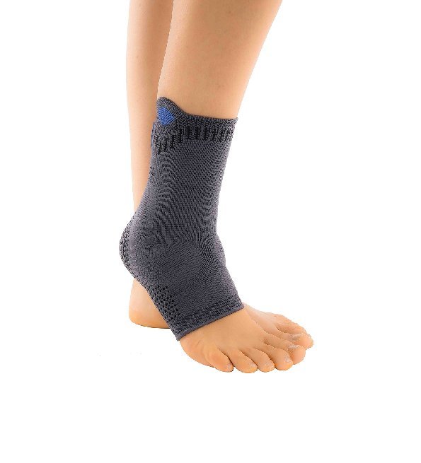CHEVILLIERE-AVEC-SUPPORT-MALLEOLE-AVEC-SILICONE-TISSU-TISSE Ortholand Chevillere Avec support malleole M ML-0402-M – Image 1
