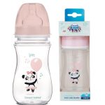 Canpol babies Biberons anti-colic +3m 240ml Ref 35/221 rose