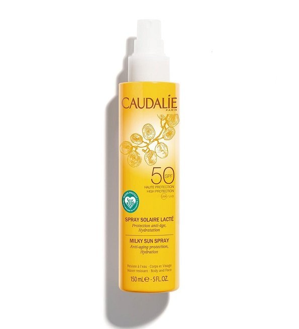 Caudalie-Maroc_solaires_240-spray-solaire-lacte-SPF50-150ml CAUDALIE SPRAY SOLAIRE LACTÉ SPF50 150 ML – Image 1