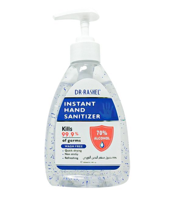 DR-RASHEL-250ML DR RASHEL DESINFECTANT INSTANT HAND SANITIZER Gel 75% ALCOHOL 300ML – Image 1