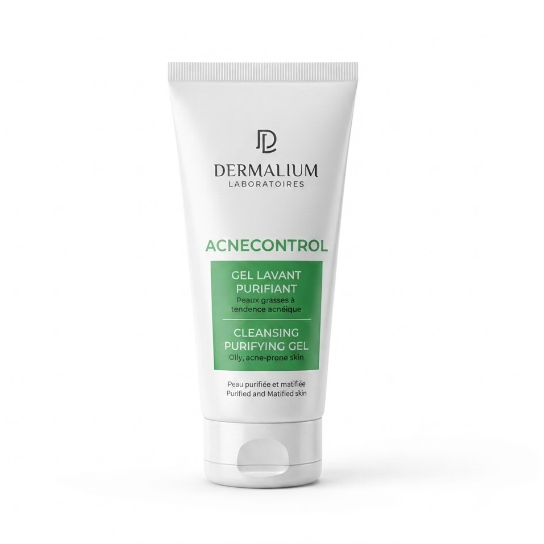 Dermalium-Acnecontrol-Gel-Lavant-purifiant-150ml-1 Dermalium Acnecontrol Gel Lavant Purifiant 150ml – Image 1