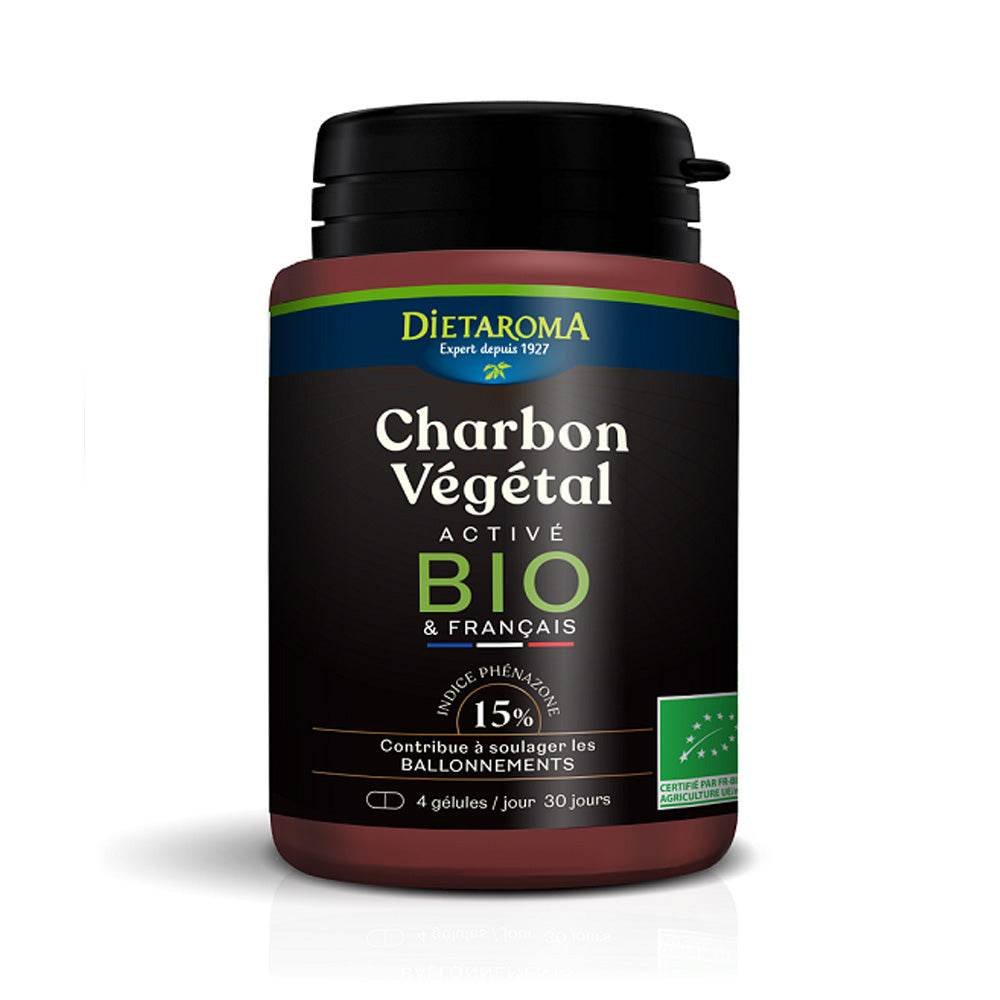 Dietaroma-Charbon-vegetal-120gelules Dietaroma Charbon Vegetal 120 Gelules – Image 1