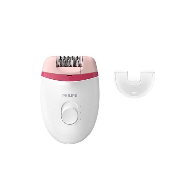 EPILATEUR-PHILIPS PHILIPS Satinelle Essential Épilateur Compact sur Secteur BRE235/00 – Image 1