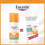 Eucerin Ecran Huile controle 50ml+Hydro-protect Ech+Dermopure Ech Pack