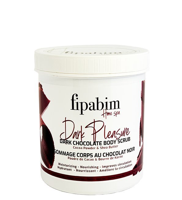 Fipabim-Gommage-corps-au-chocolat-noir-1kg Fipabim Gommage Corps Au Chocolat Noir 1kg – Image 1