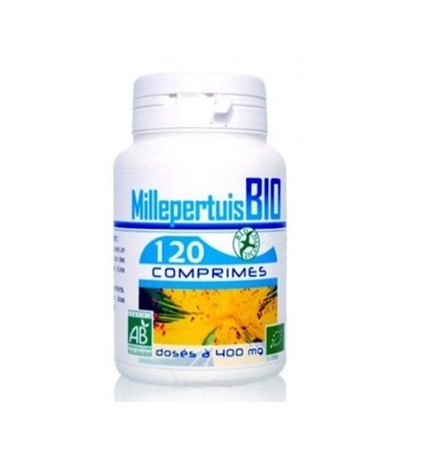 GPH-DIFFUSION-MILLEPERTUIS-120-COMPRIMES GPH Millepertuis 120 gélules 400mg – Image 1