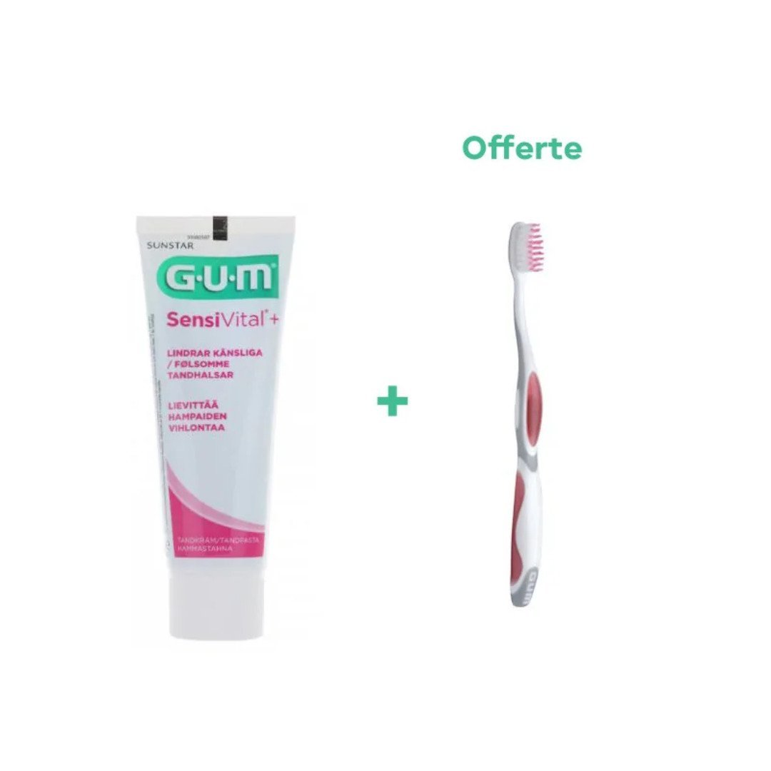 Gum-dentifrice-sensi-Brosse-a-dent-sensi-6070 Gum dentifrice sensi +Brosse à dent sensi 6070+ – Image 1