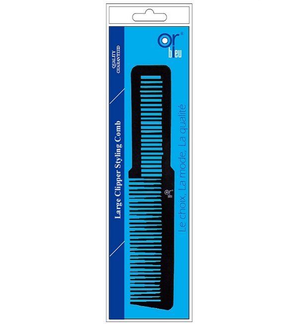 HB-252 OR BLEU Large Cliper Styling Comb Ref HB-252 – Image 1