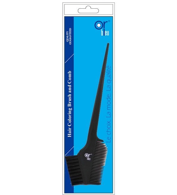 HB-257 Or Bleu Hair Coloring Brush and Comb HB-257 – Image 1