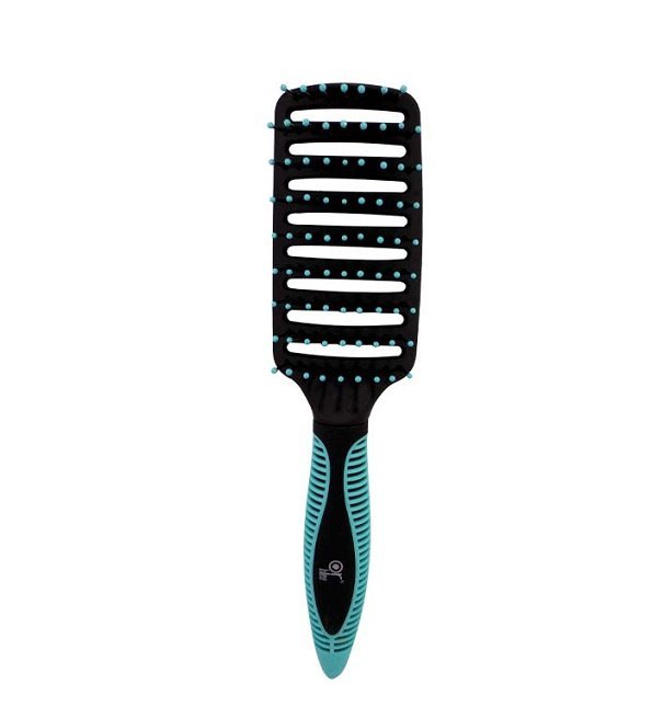 HB418 Or Bleu HairBrush Ref HB-418 – Image 1