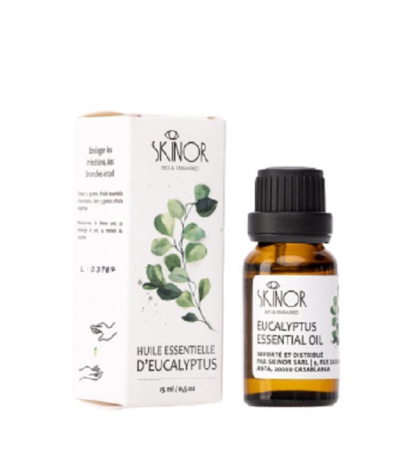 HUILE_ESSENTIELLE_D_EUCALYPTUS-skinor SKINOR Huile Essentielle d’Eucalyptus 20ml – Image 1