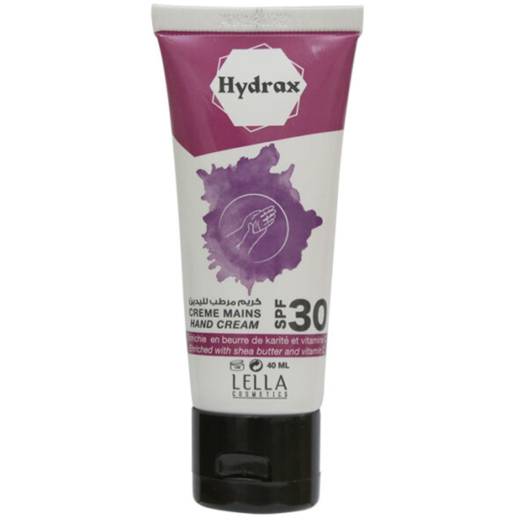 Hydrax-Creme-Mains-Spf30-40ml Hydrax Creme Mains Spf30 40ml – Image 1