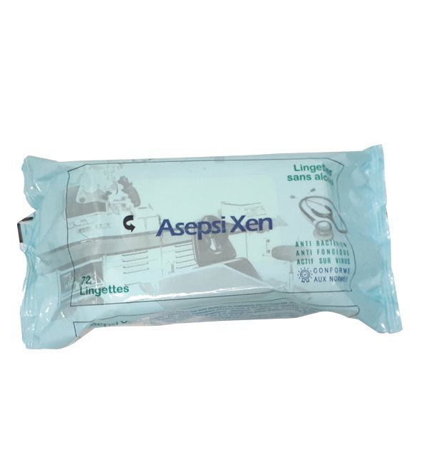 LINGETTE XEN Asepsi Xen Lingettes 72pcs – Image 1