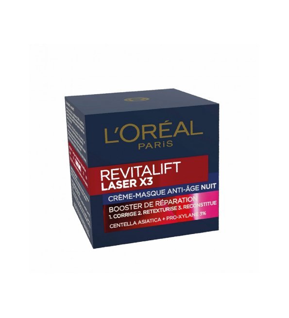 Loreal-Revitalift-creme-masque-AA-nuit-50ml L'Oreal Paris Revitalift Créme Masque AA Nuit 50ml – Image 1