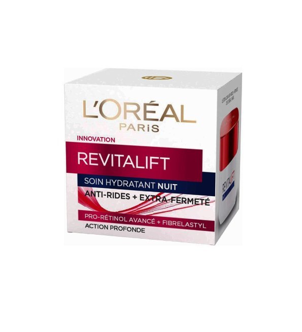 Loreal-Revitalift-soin-hydratante-de-nuit-50ml L'Oreal Paris Revitalift Soin Hydratant de Nuit 50ml – Image 1