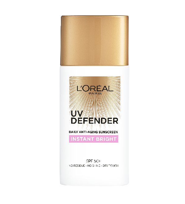 Loreal-Uv-defender-Ecran-instant-bright-spf50-50ml L'Oreal Paris Uv Defender Ecran Instant Bright spf50+ 50ml – Image 1