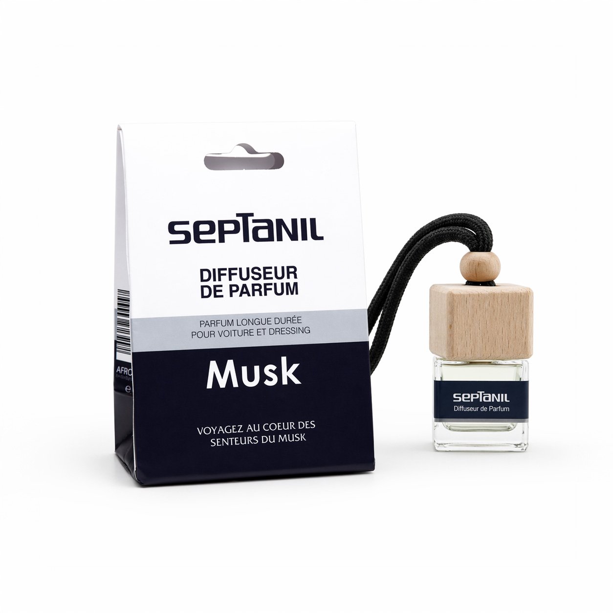 MUSKvoiture Septanil Diffuseur De Voiture Musk 8ml – Image 1