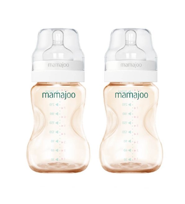 Mamajoo-2-Biberon-gold-250ml-MMJ1622 Mamajoo 2 Biberon Gold 250ml – Image 1