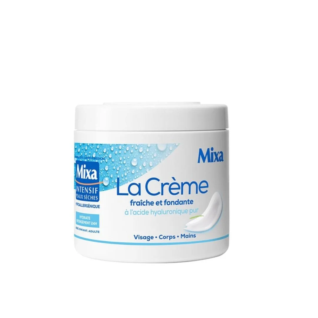Mixa-Hyaluro-Creme-Fraiche-Et-Fondante-400ml Mixa Hyaluro Creme Fraiche Et Fondante 400ml – Image 1