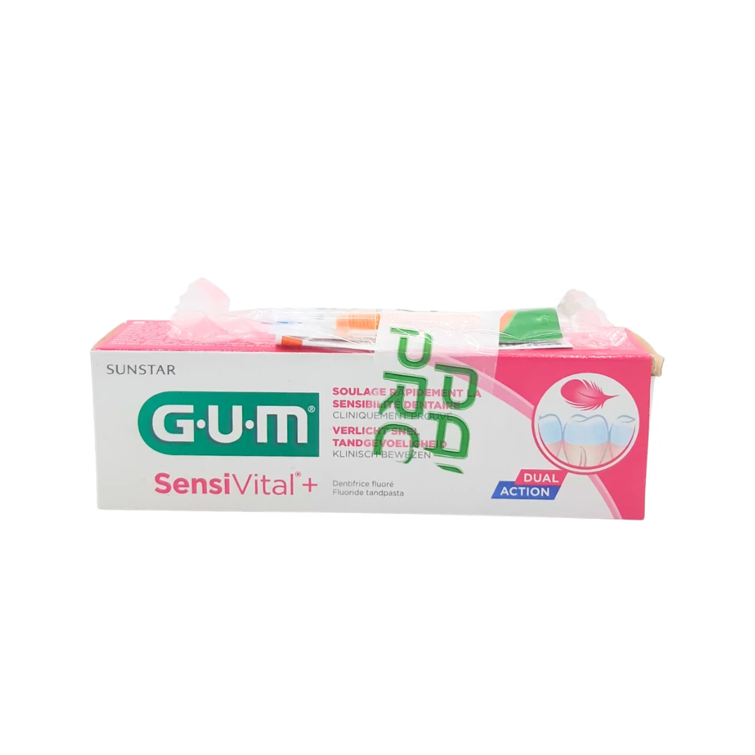 Moroccan-Beauty-Routine-Marocain-1 Gum dent sensivital plus 75ml+Brossette 1314 Ech pack – Image 1
