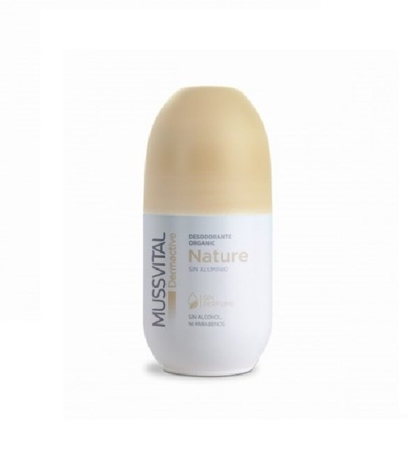 Mussvital-Deodorant-roll-Nature-75ml Mussvital Deodorant roll Nature 75ml – Image 1