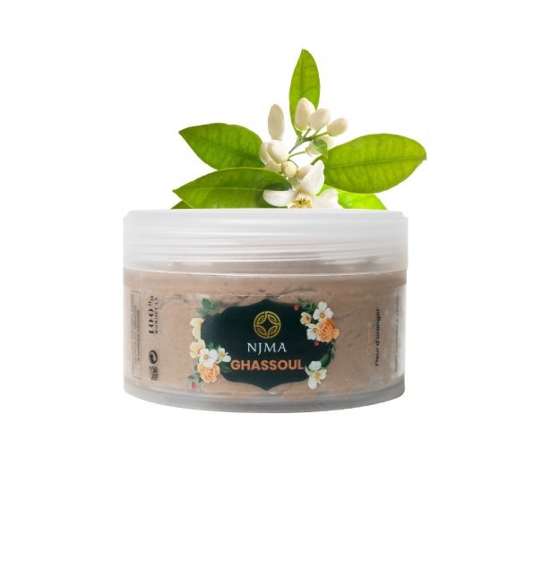 NJMA-Ghassoul-Creme-de-ghassoul-250gr NJMA Ghassoul Creme de ghassoul 250gr – Image 1