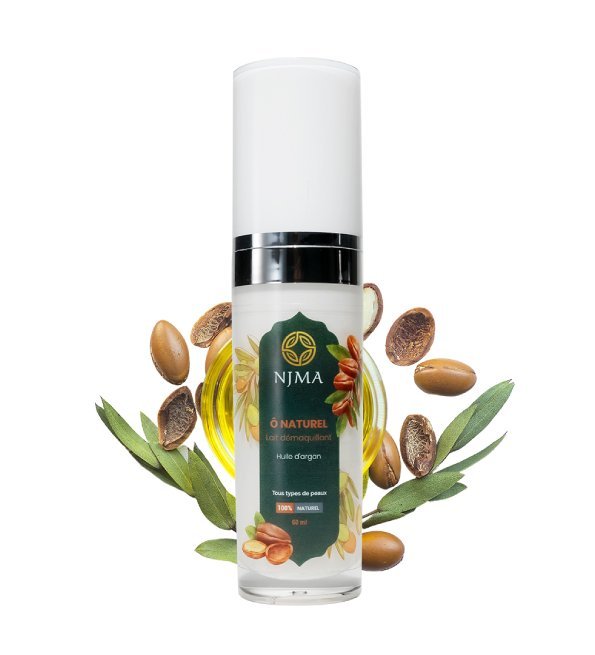 NJMA-O-Naturel-lait-Demaquillant-60ml NJMA O Naturel lait Demaquillant 60ml – Image 1