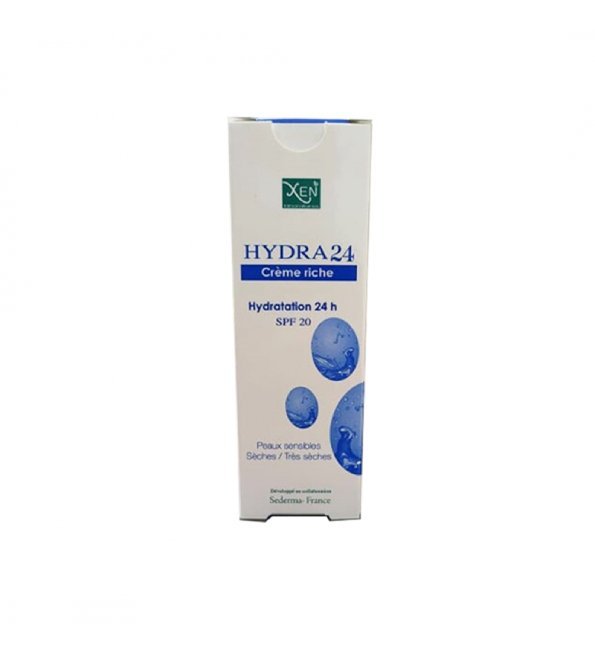Nouveau-projet-10 Xen Hydra 24 Créme Riche spf20 50g – Image 1