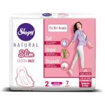Sleepy Natural Slim Extra Thin 3in1 Long Pads 7 Pcs