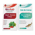 Nutrilab Slim Flush 60 Gelules+Foie De Morue 30 Gelules Pack