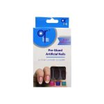 Or Bleu Pre-glued Artificial Nails FC 56 CT-988