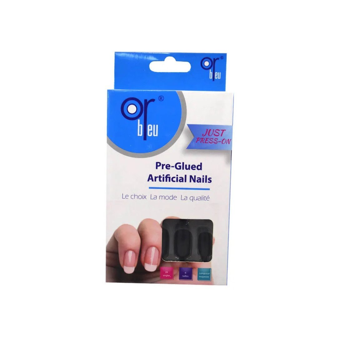 Or-Bleu-Pre-Glued-Artificial-Nails-N°-59-Ref-CT-988 Or Bleu Pre-glued Artificial Nails FC 59 CT-988 – Image 1